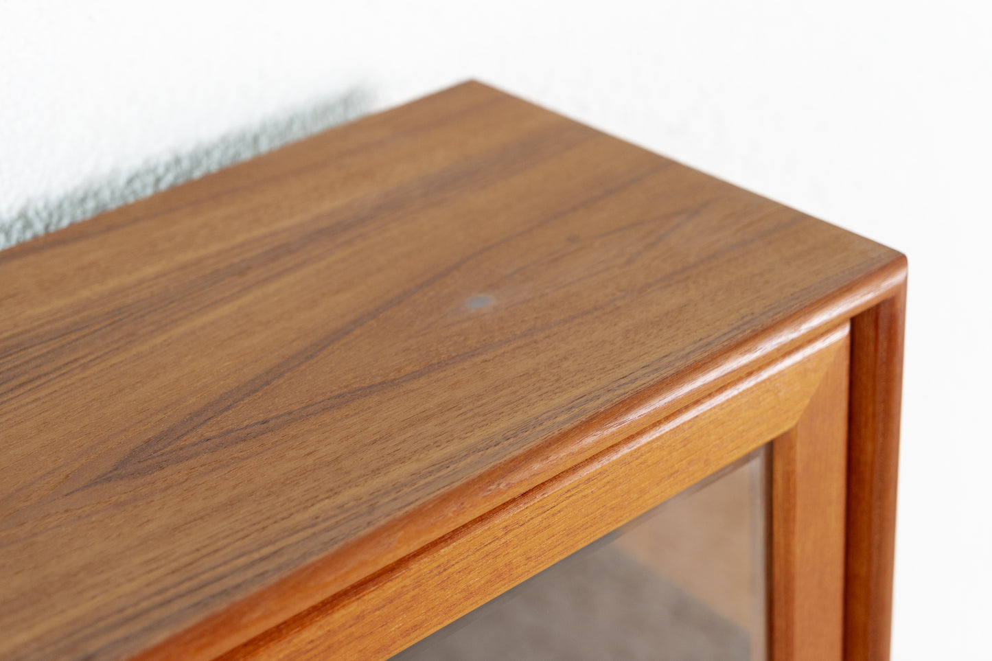 Mid Century Vitrine Schrank Holz Teak RT Möbel Heinrich Riesenplatt