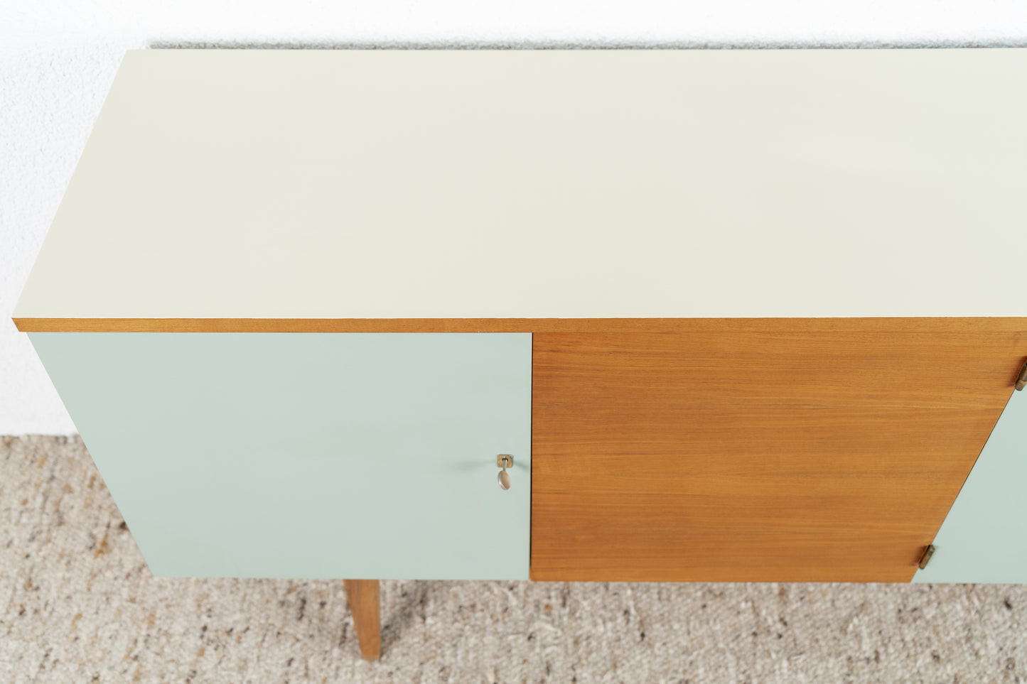 Sideboard Mid Century Kommode Holz Vintage