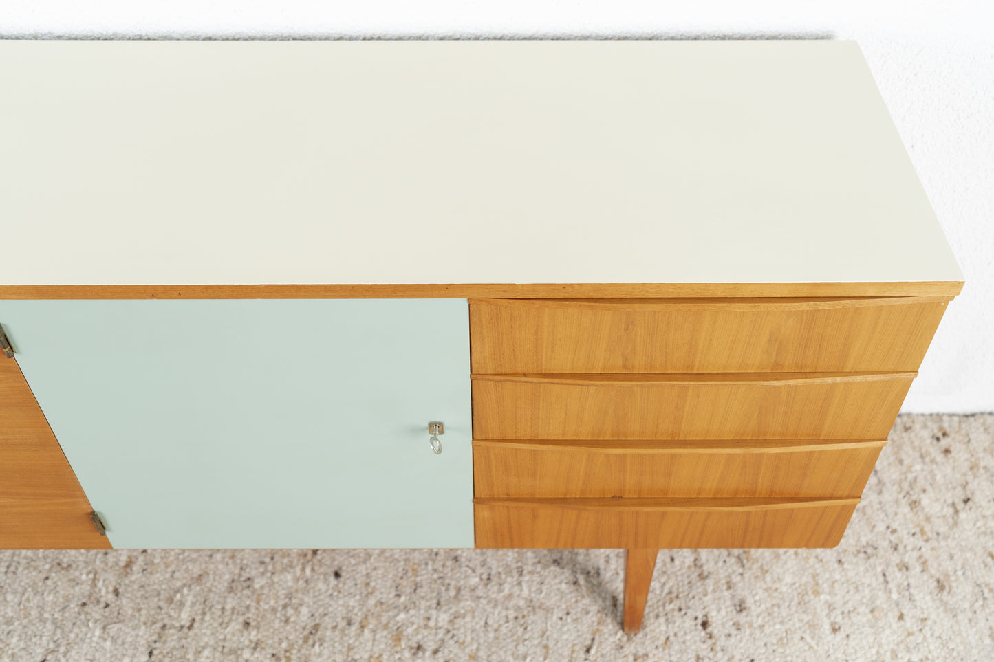 Sideboard Mid Century Kommode Holz Vintage