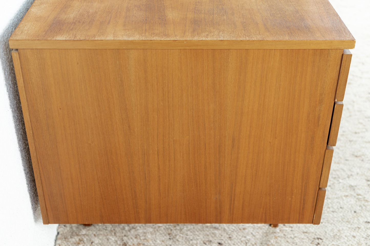 Vintage Schreibtisch Tisch Schubladen Stauraum