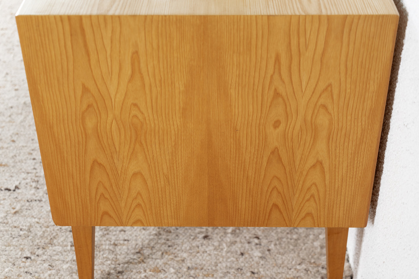 Vintage Schreibtisch Schubladen Stauraum Holz Rüster Bauhaus