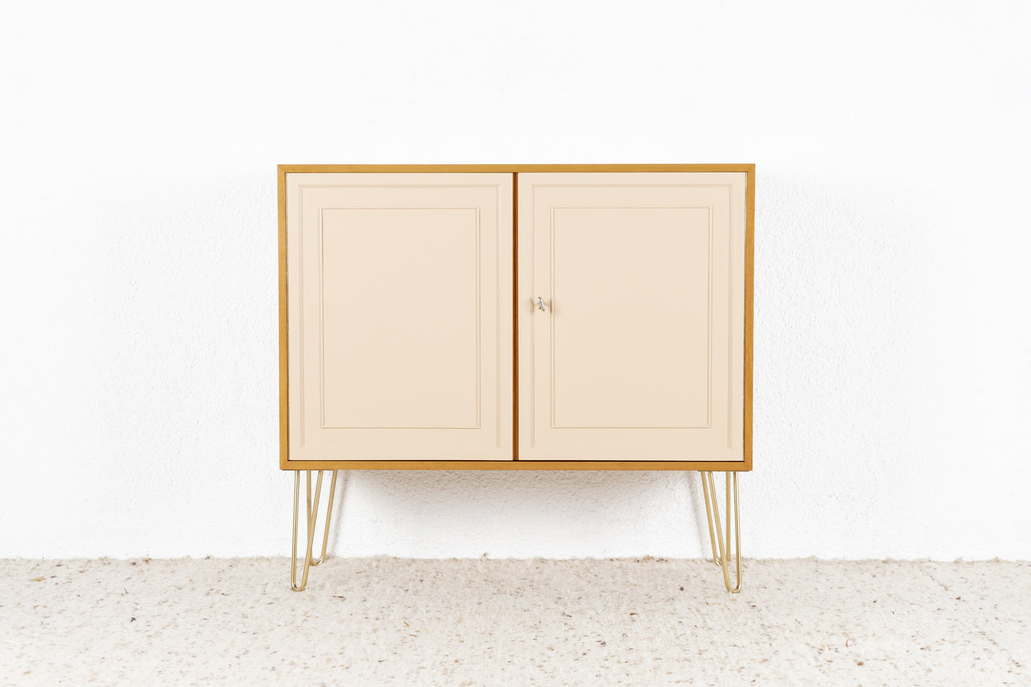 GERO Vintage Kommode Holz Nuss Mid Century Sideboard