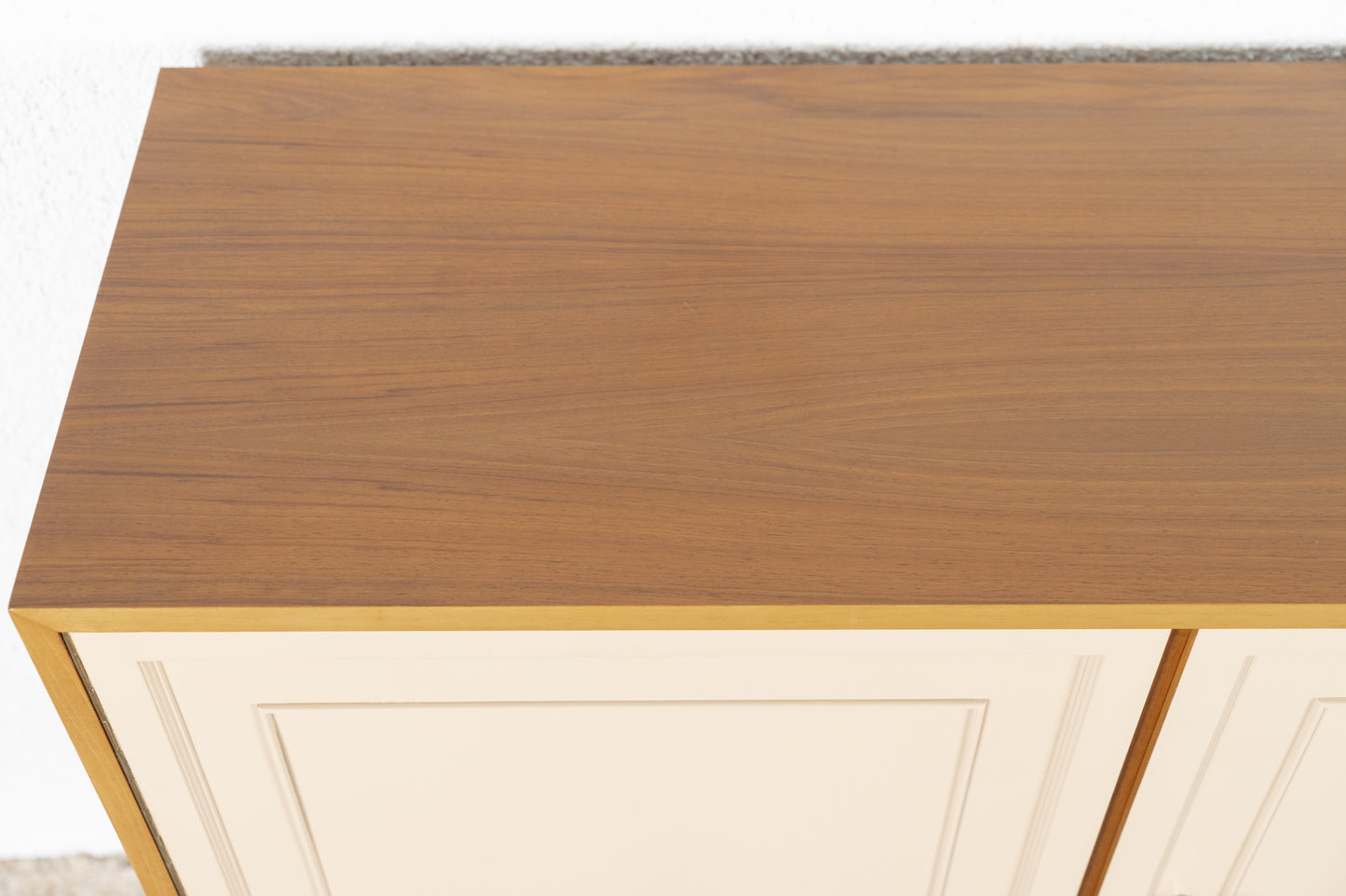 GERO Vintage Kommode Holz Nuss Mid Century Sideboard