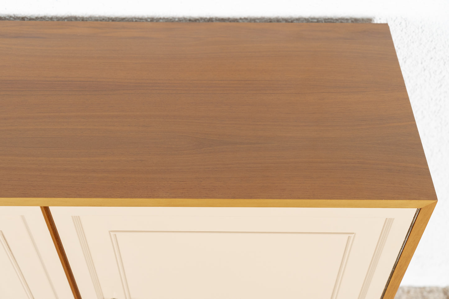 GERO Vintage Kommode Holz Nuss Mid Century Sideboard