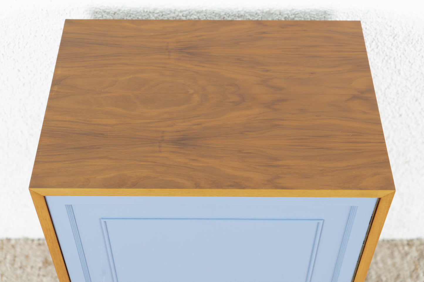 GERO Vintage Kommode Mid Century Nachttisch Holz Nuss Ablage Flur