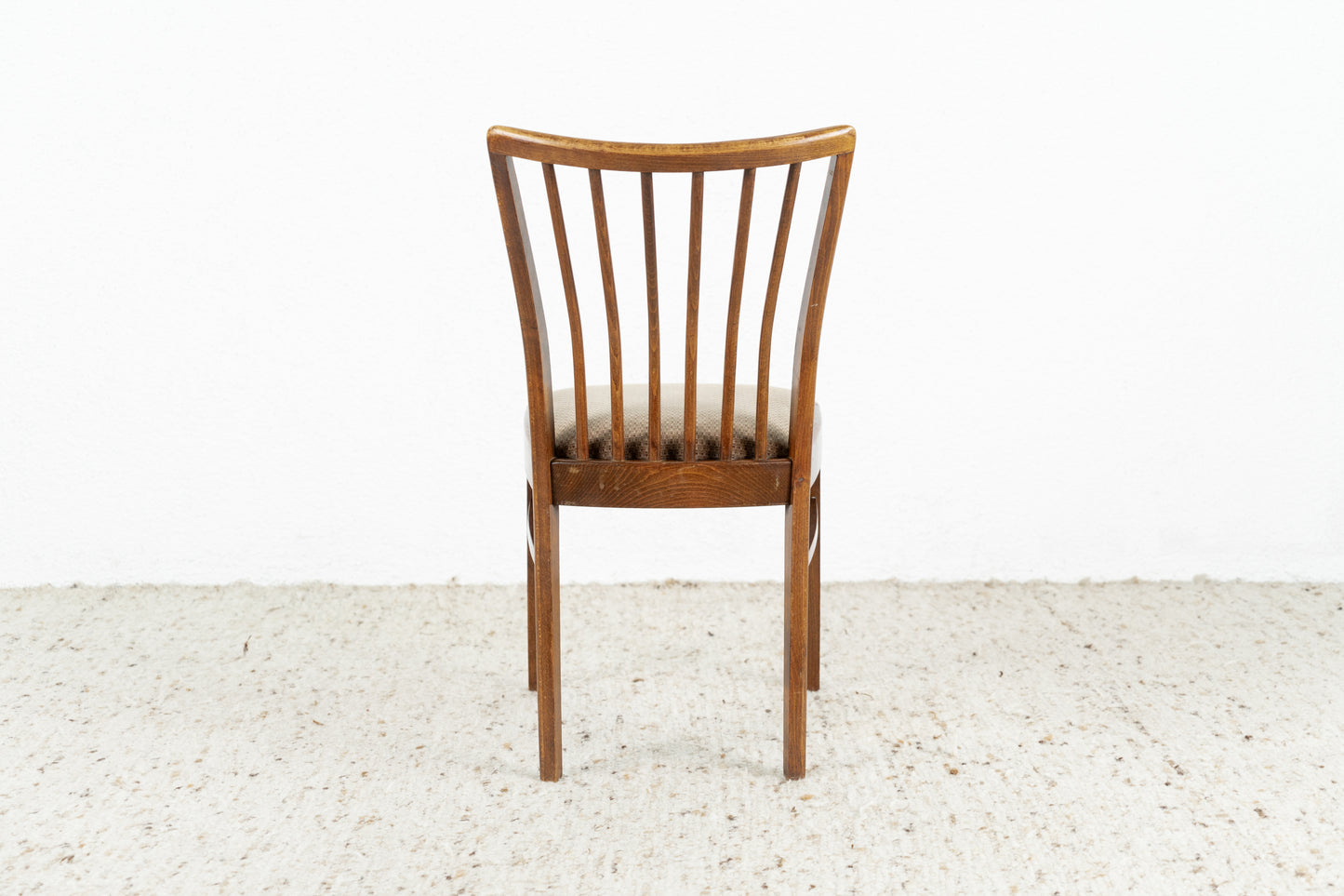 4er Set Vintage Stühle Massivholz Küche Esstisch Stuhl 60s Polster