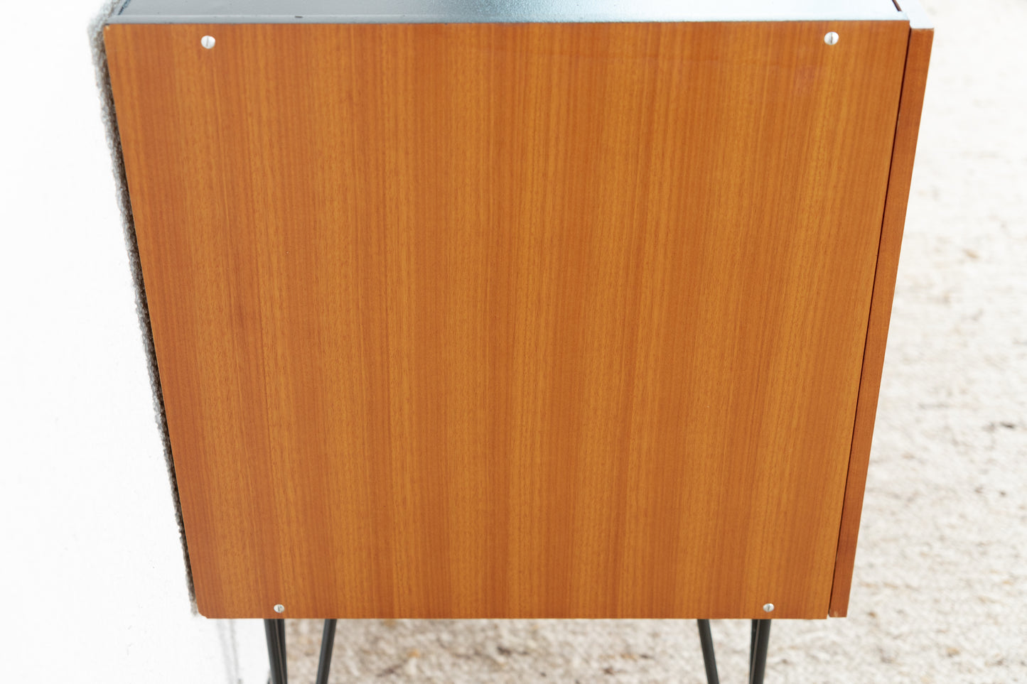 Vintage Kommode Sideboard Holz Teak Mid Century danish schwarz Kleider
