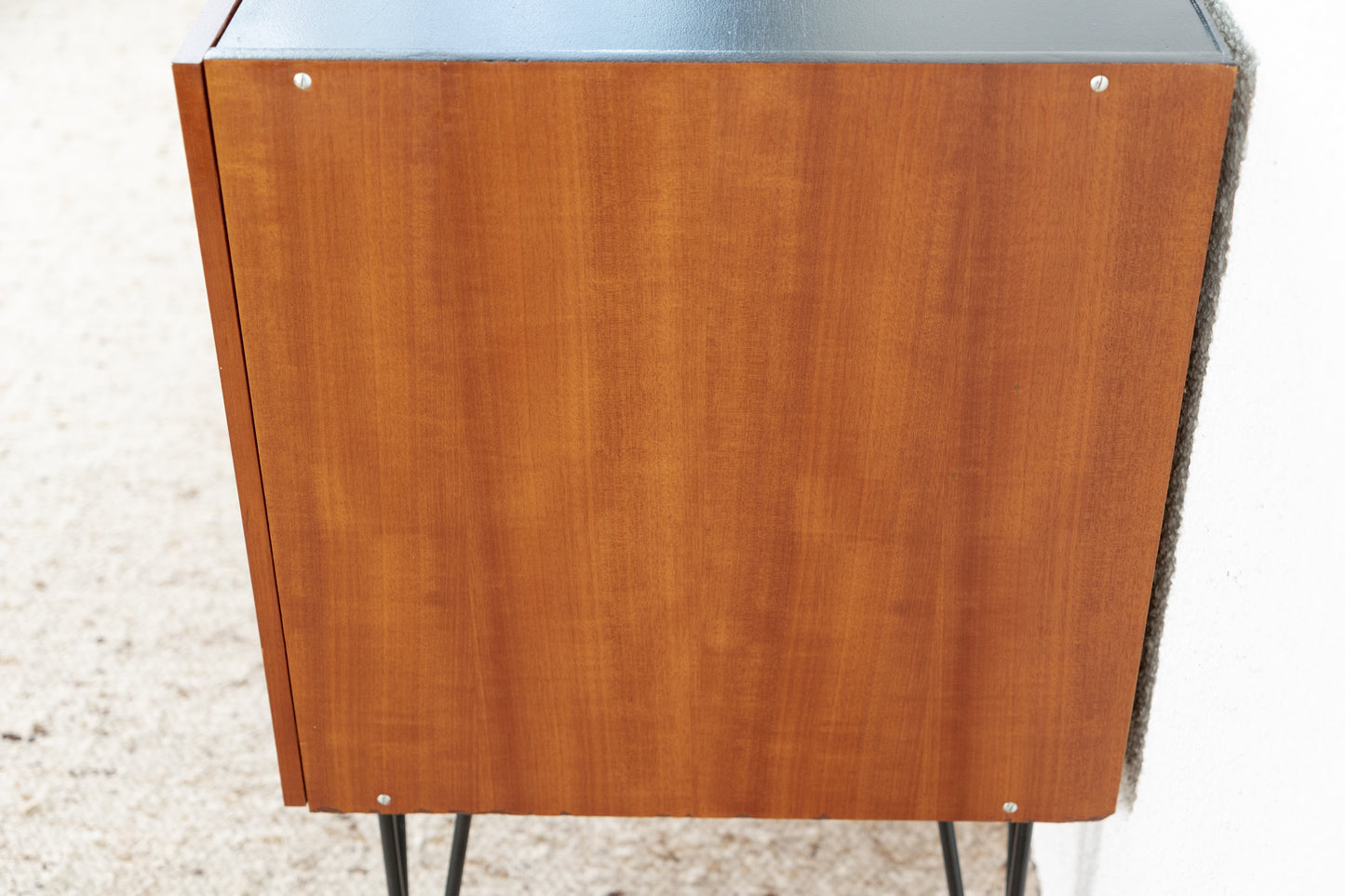 Vintage Kommode Sideboard Holz Teak Mid Century danish schwarz Kleider