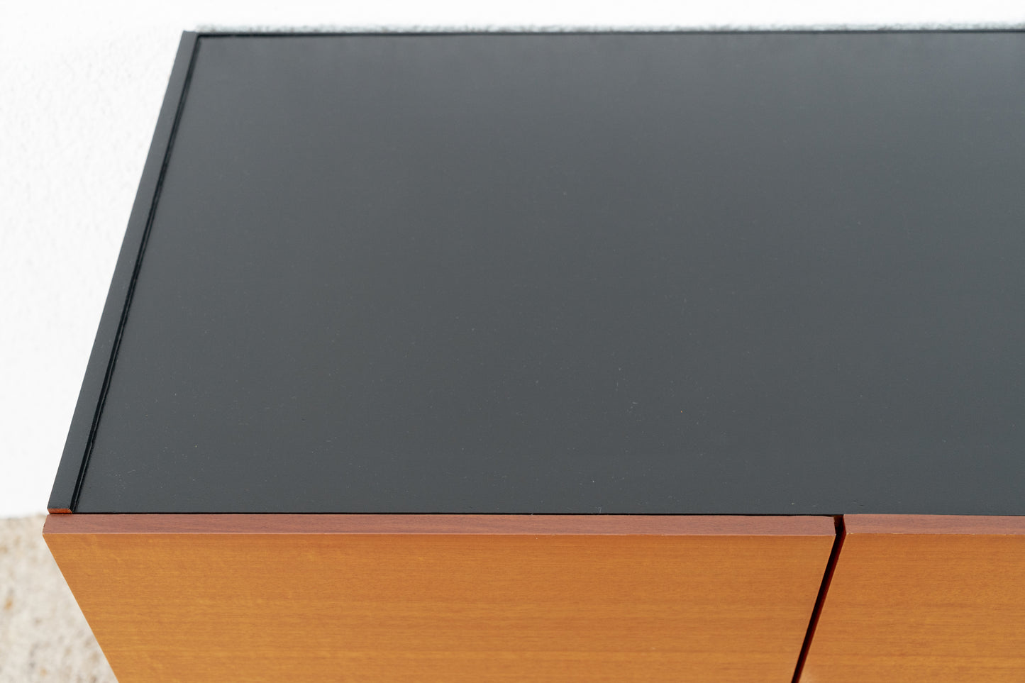 Vintage Kommode Sideboard Holz Teak Mid Century danish schwarz Kleider