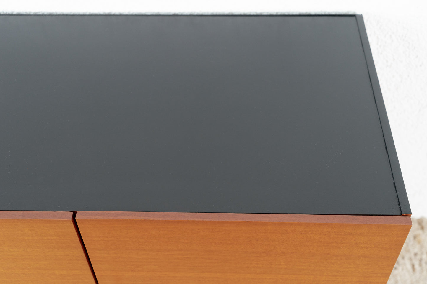 Vintage Kommode Sideboard Holz Teak Mid Century danish schwarz Kleider