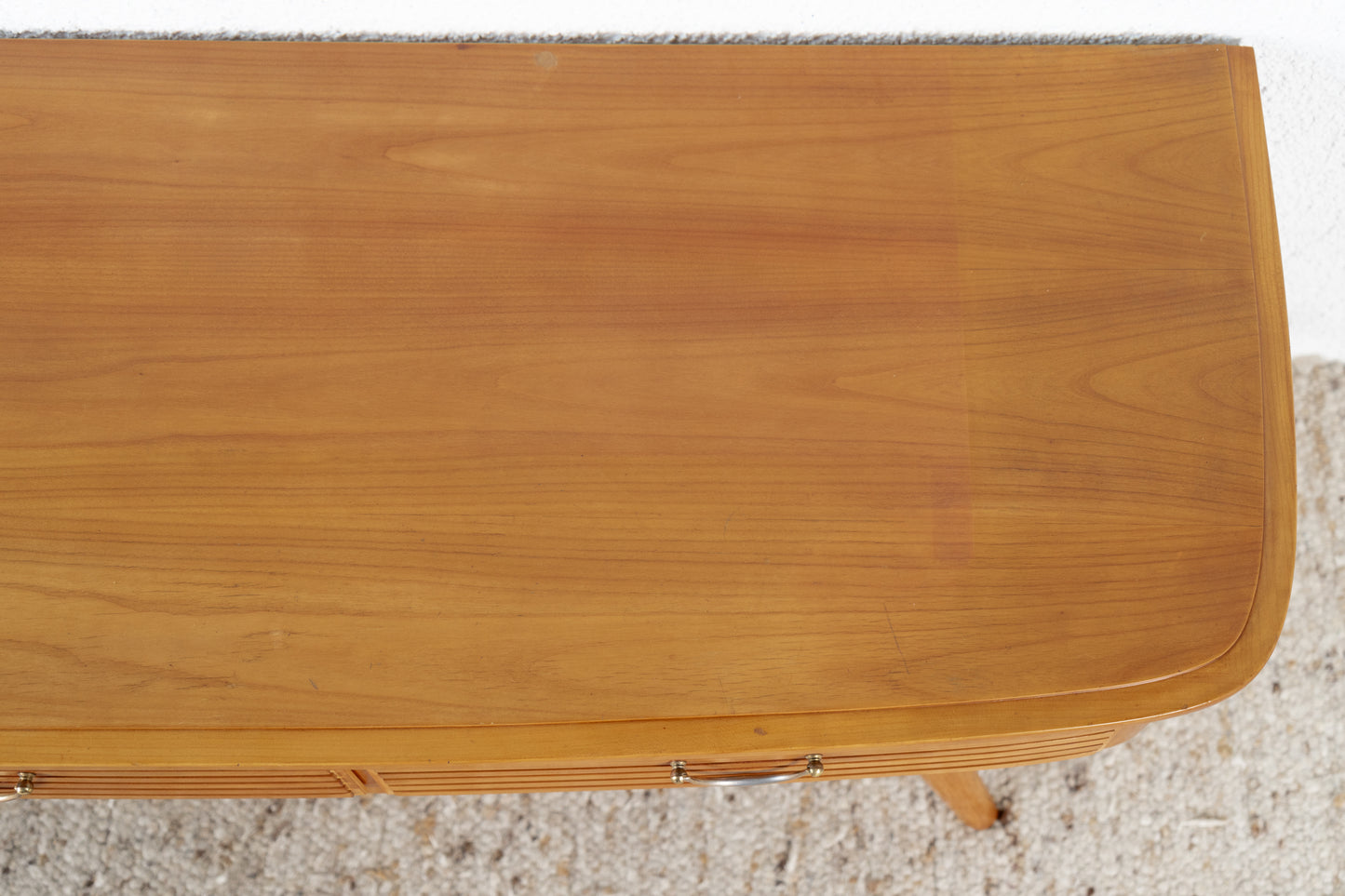 Vintage Sideboard Kommode TV mid century Lowboard Schubladen Kirsche Holz