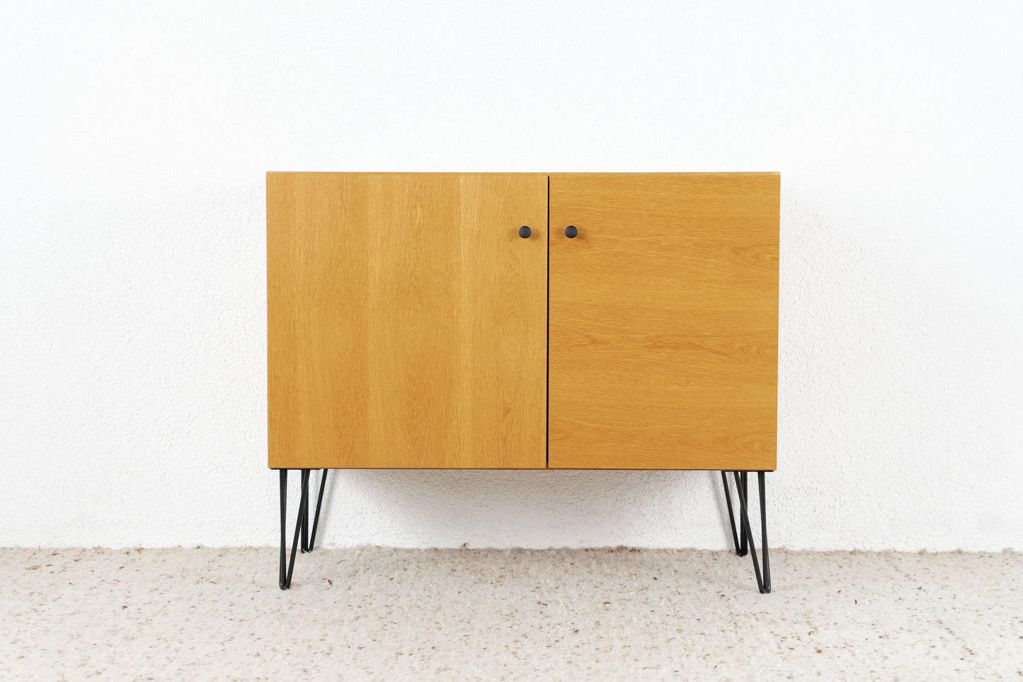 Vintage Kommode Schrank Holz Kleiderschrank Rüster 1960er DDR