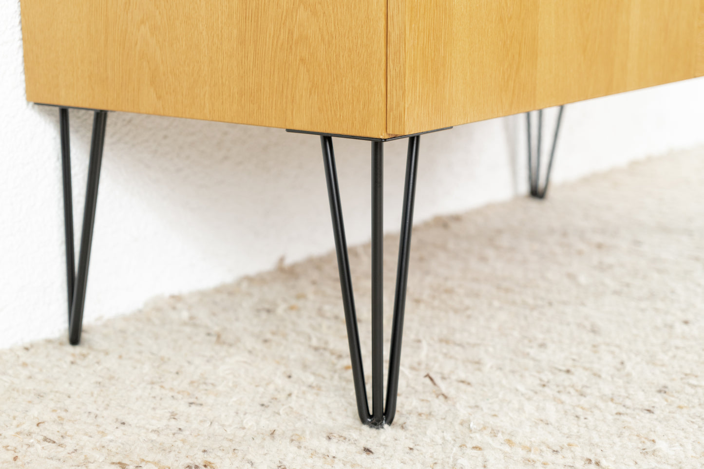 Vintage Kommode Schrank Holz Kleiderschrank Rüster 1960er DDR