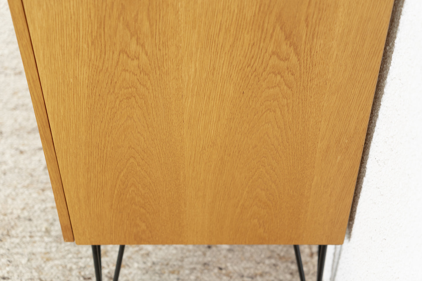 Vintage Kommode Schrank Holz Kleiderschrank Rüster 1960er DDR