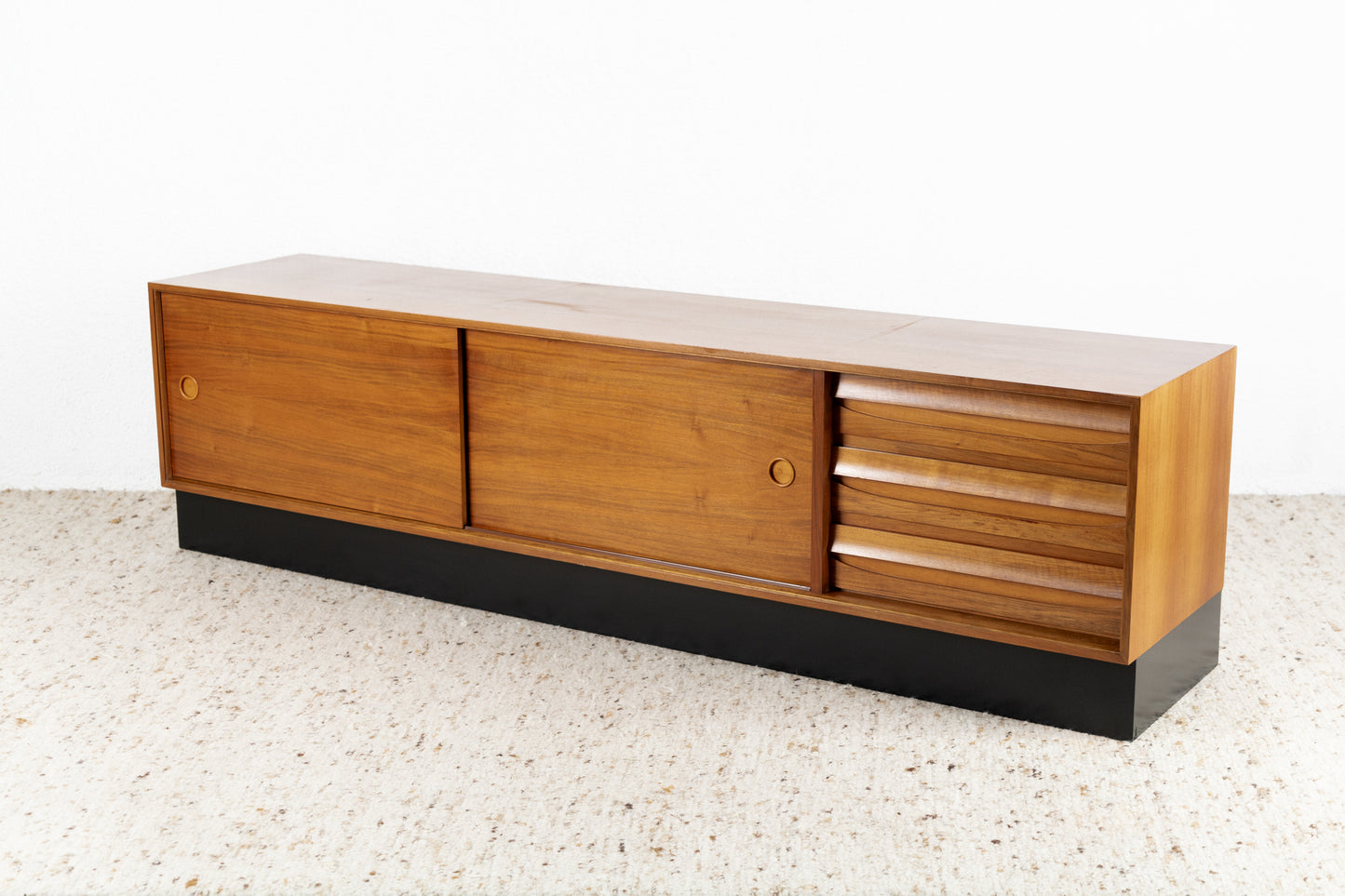 Lothar Wegner Vintage Sideboard Mid Century Kommode Schiebetüren Schubladen Tv Lowboard