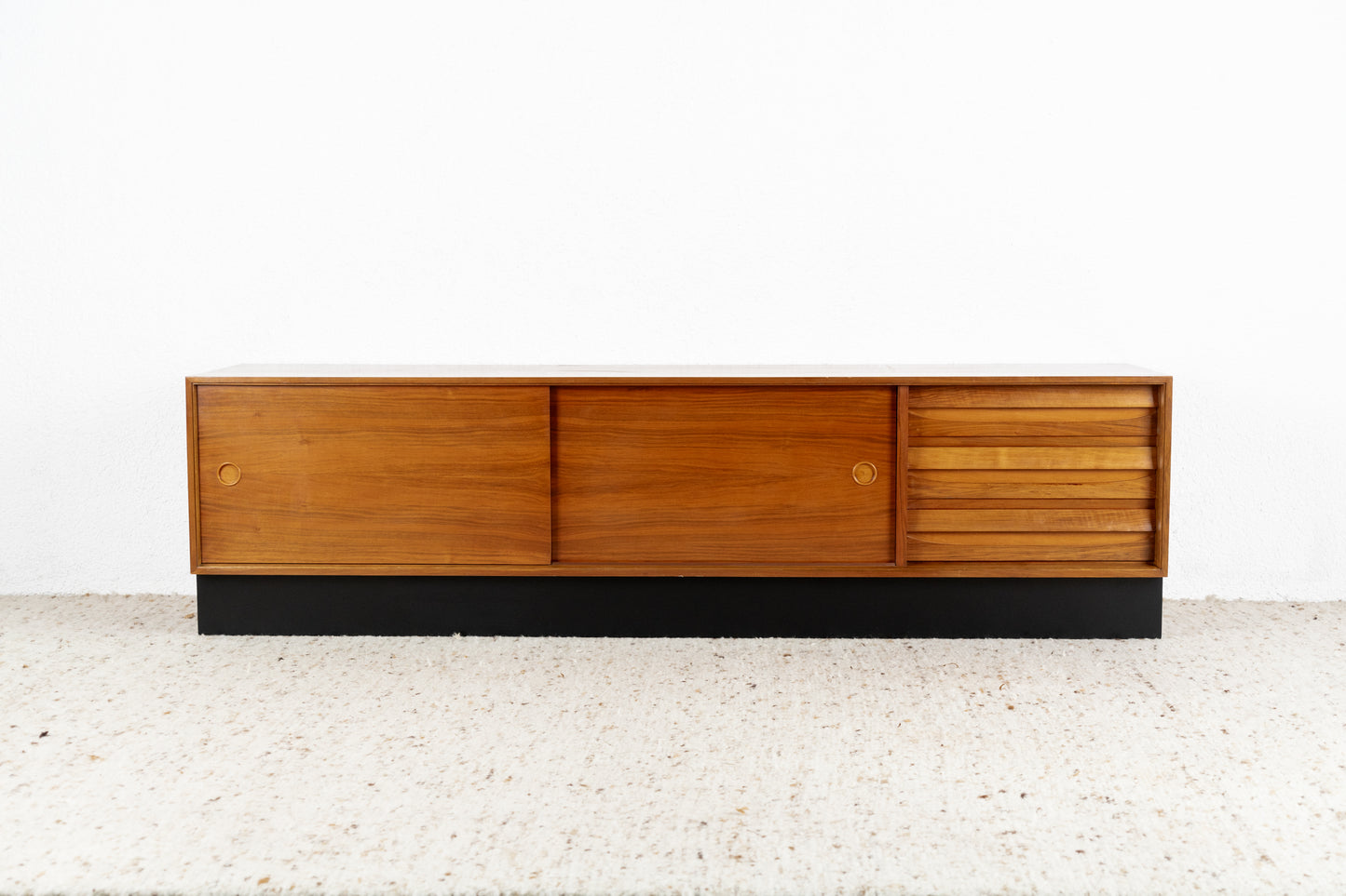 Lothar Wegner Vintage Sideboard Mid Century Kommode Schiebetüren Schubladen Tv Lowboard