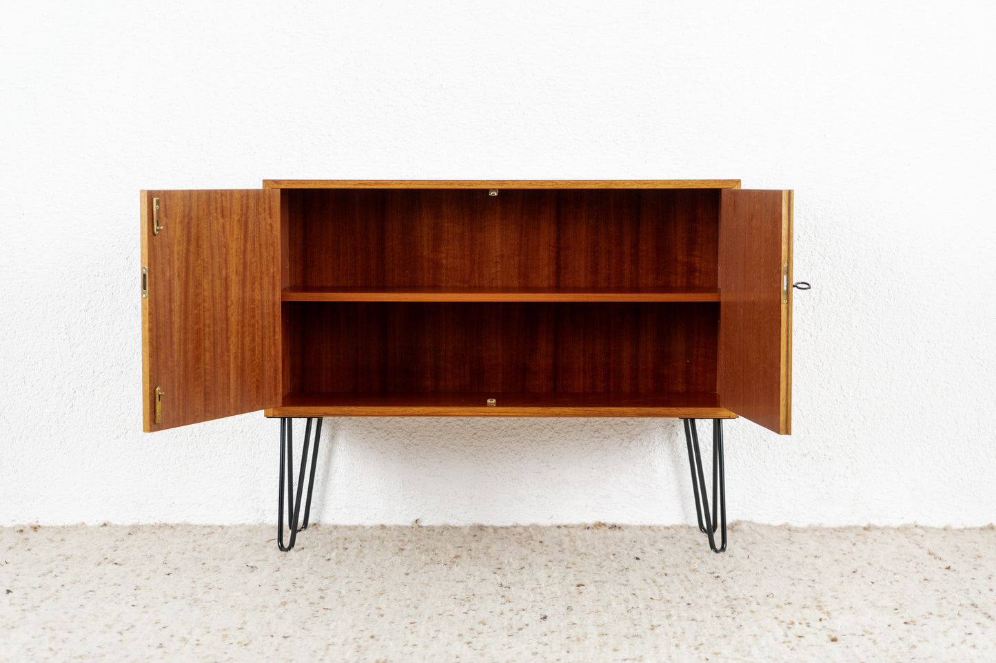 Vintage Kommode Sideboard Holz Teak Mid Century