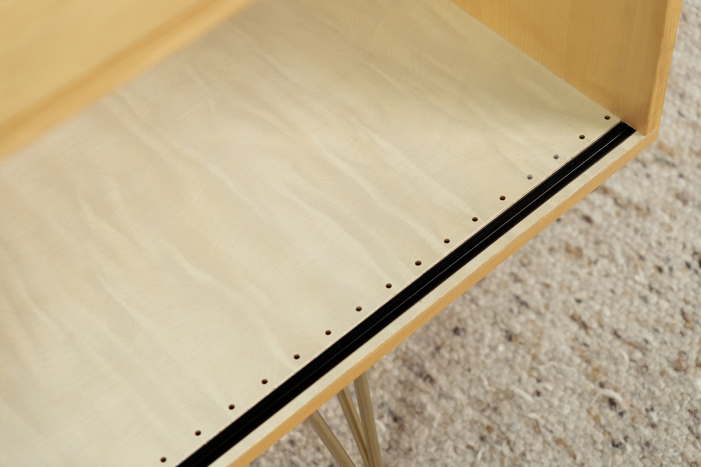 Sideboard Kommode Schiebetüren Vintage Holz Tv Low Board pastell salbei
