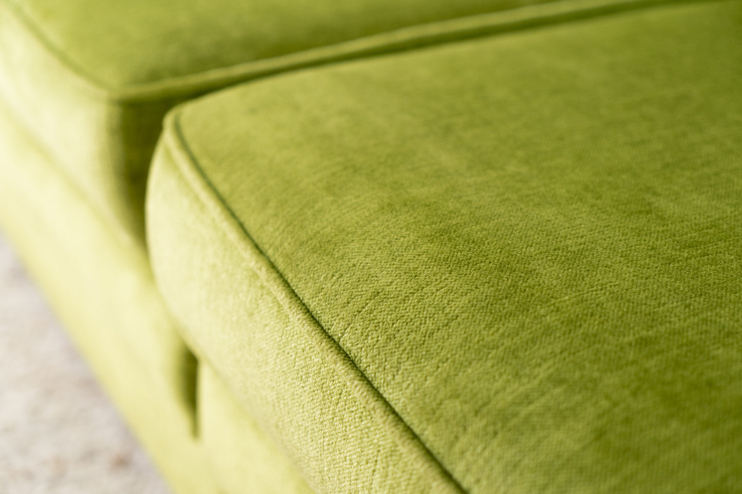 Vintage Sofa 2 Sitzer Schlafsofa Grün Couch Bett mid century 60s 1960 Coutisch 3er Set