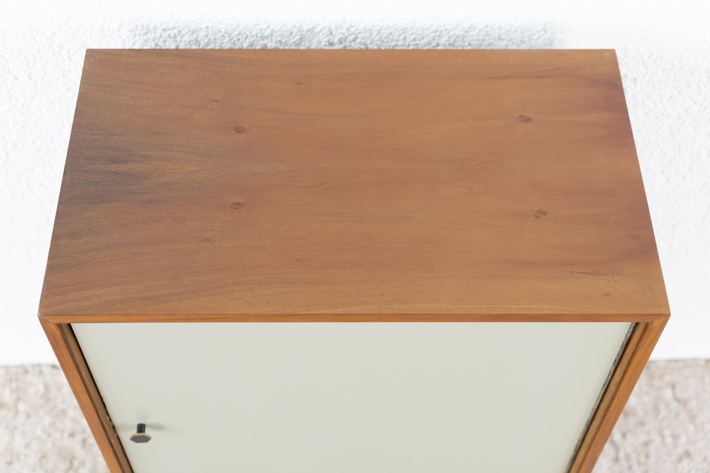 Lothar Wegner Vintage Kommode Schränkchen Holz Nuss Mid Century Ablage