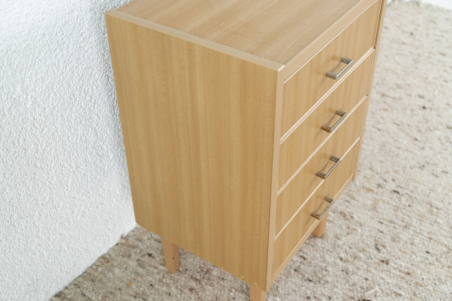 Vintage Kommode Nachttisch Schubladen Schränkchen
