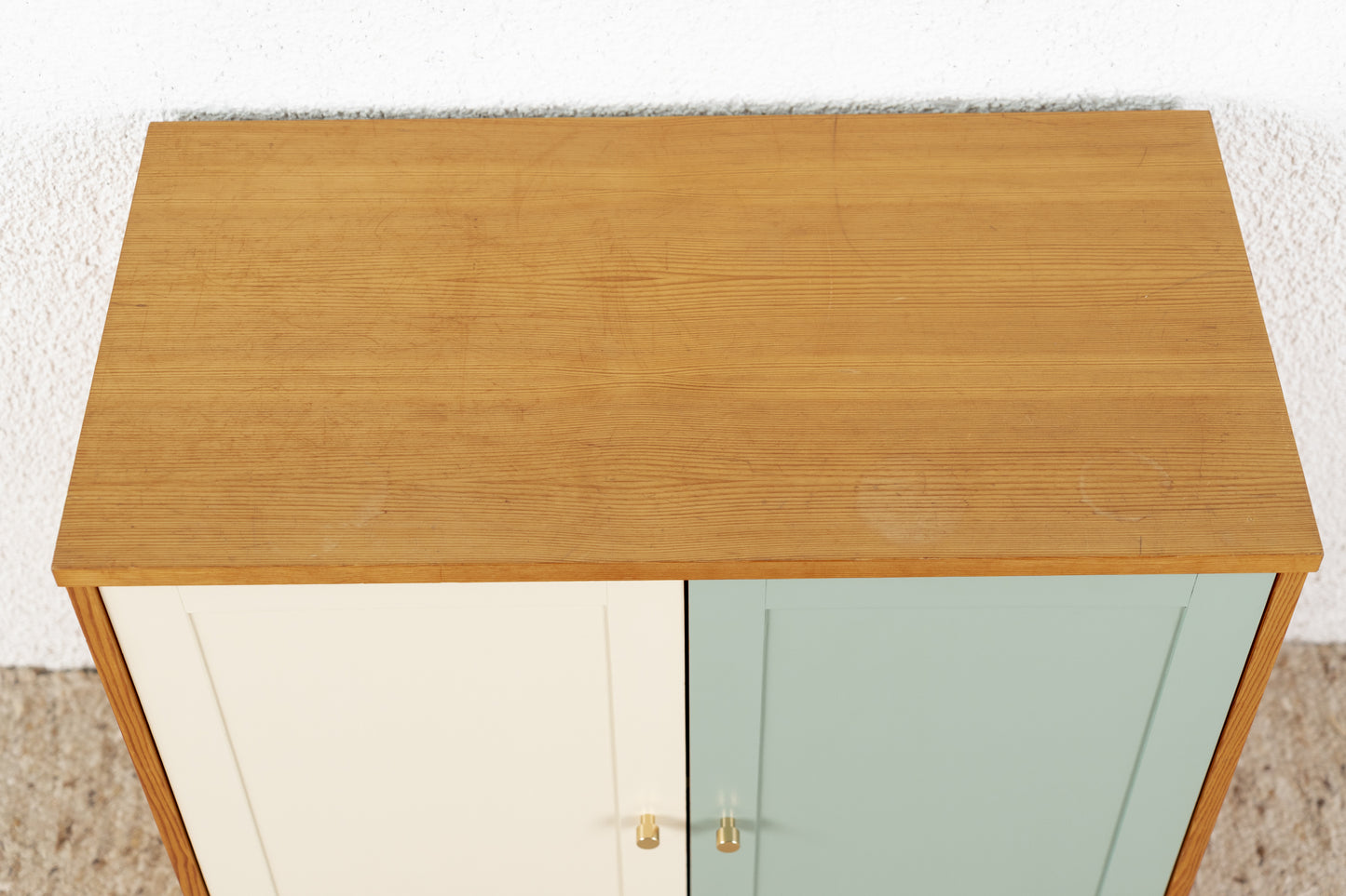 Vintage Kommode Schränkchen Holz 60s Küchenschränkchen