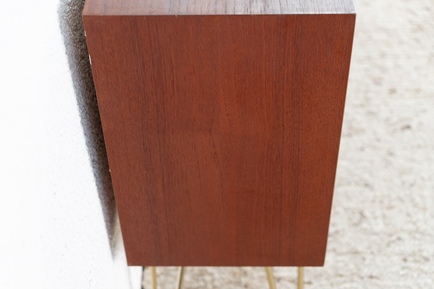 WK MÖBEL Vintage Teak Kommode Sideboard Mid Century Holz Schuhkommode