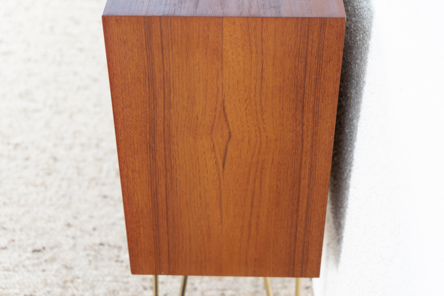 WK MÖBEL Vintage Teak Kommode Sideboard Mid Century Holz Schuhkommode