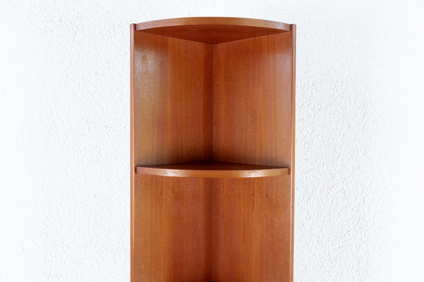 WK MÖBEL Teak Vintage Eckschrank Bücherregal Holz Regal West Germany
