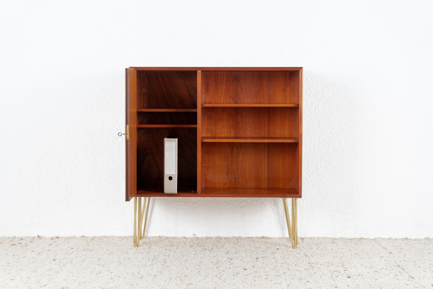 WK MÖBEL Vintage Kommode Schrank Mid Century Holz Teak 60s