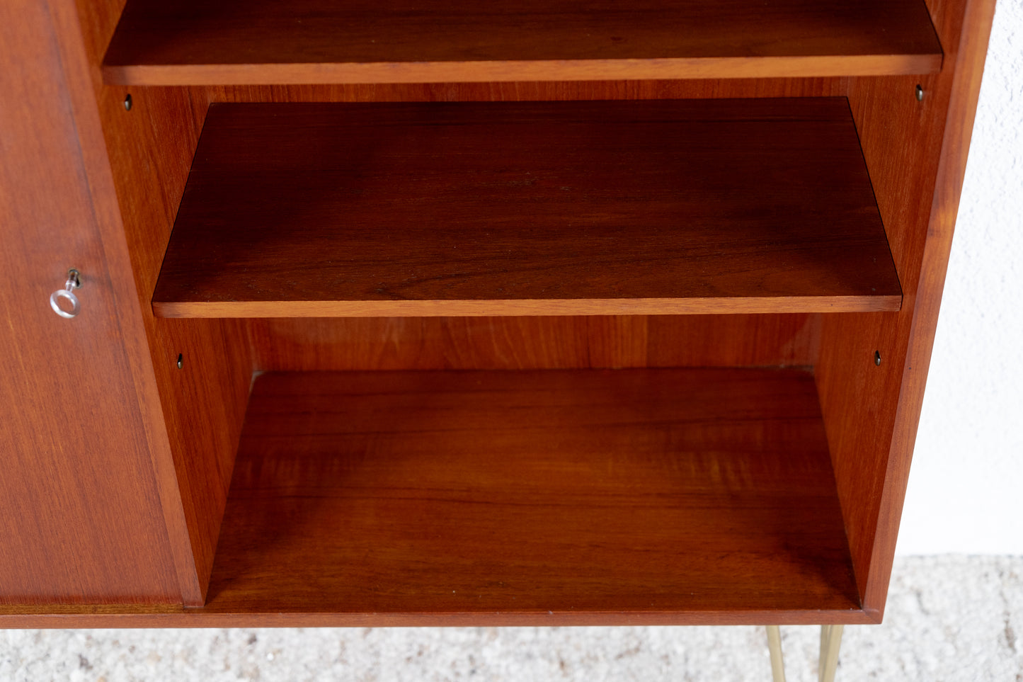 WK MÖBEL Vintage Kommode Schrank Mid Century Holz Teak 60s