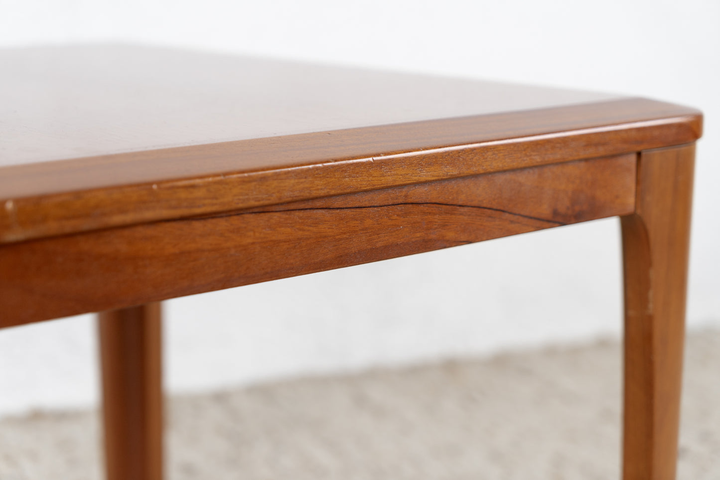 Vintage Beistelltisch Couchtisch Holz Mid Century Nuss 1960er Wohnzimmer Tisch