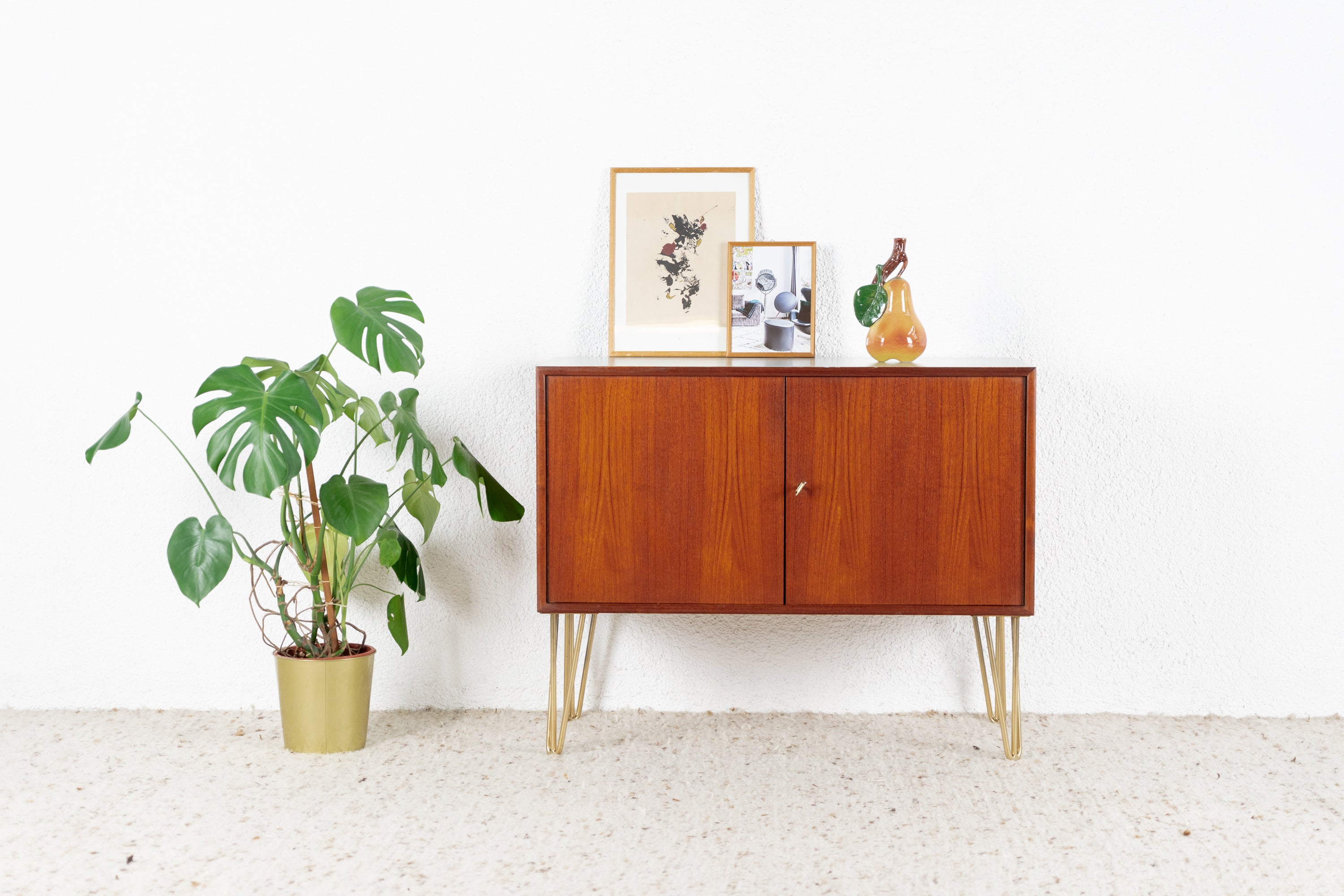 WK Möbel Vintage Kommode Sideboard Holz Teak Mid Century – Renz and Friends