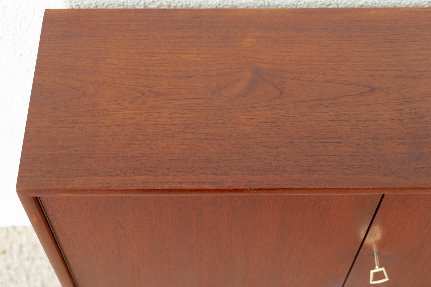 WK MÖBEL Sideboard Kommode Mid Century Holz Teak Vintage Gold
