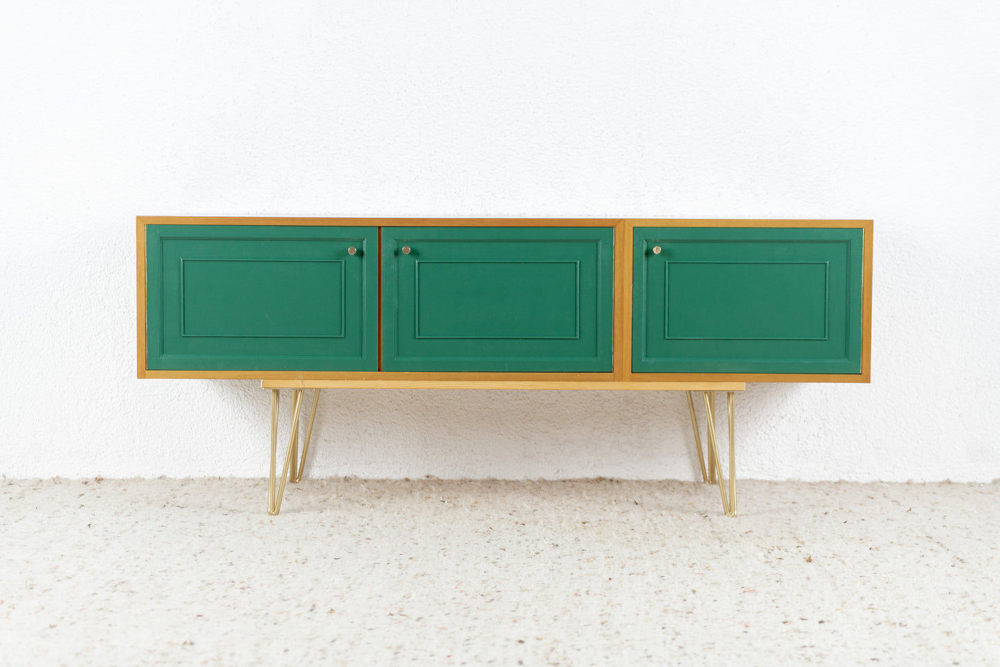 Vintage Sideboard Kommode Mid Century 60s Holz Nuss GERO Tv Lowboard