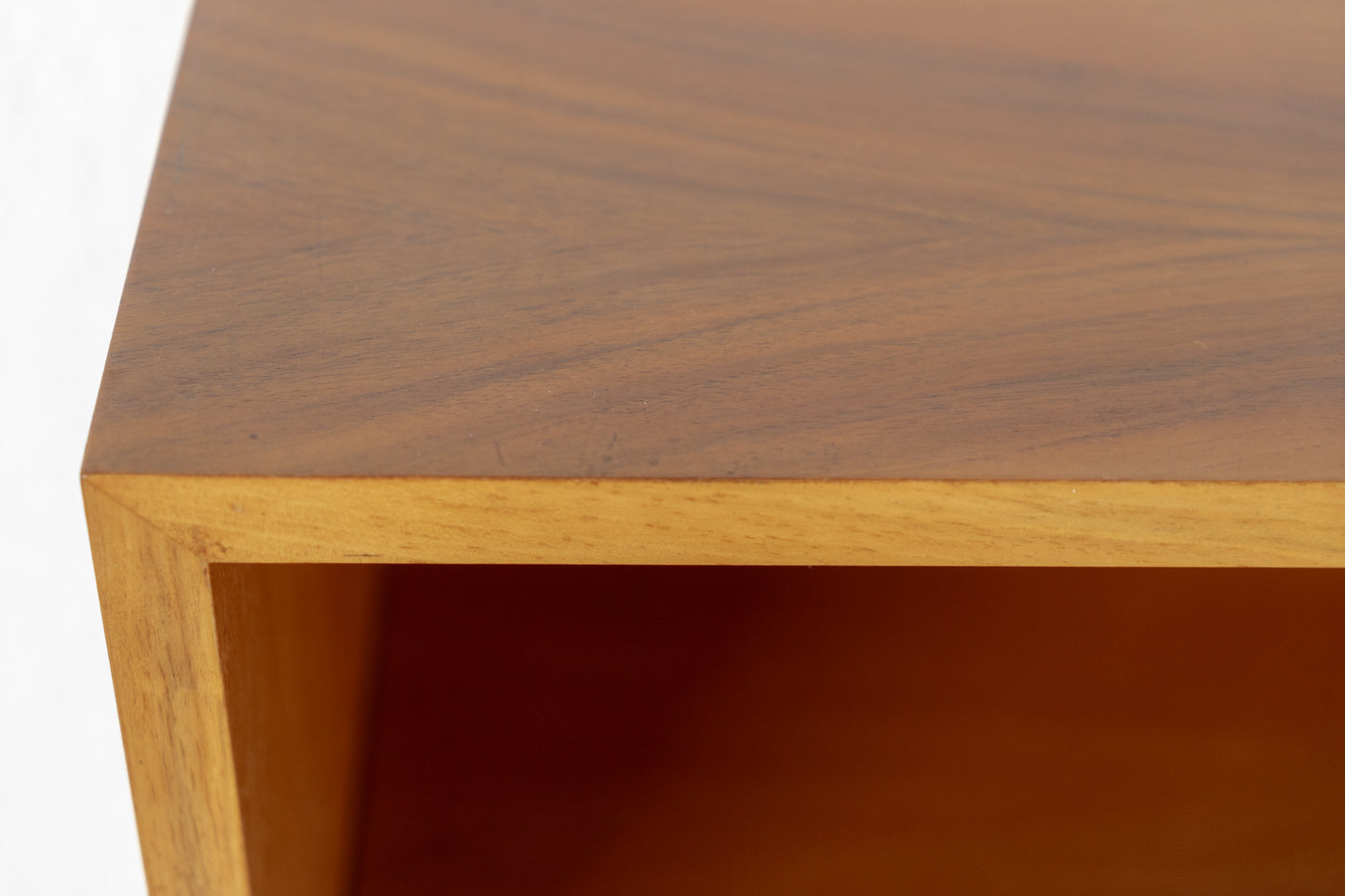 Vintage Sideboard Highboard Mid Century Bücherregal Holz Nuss