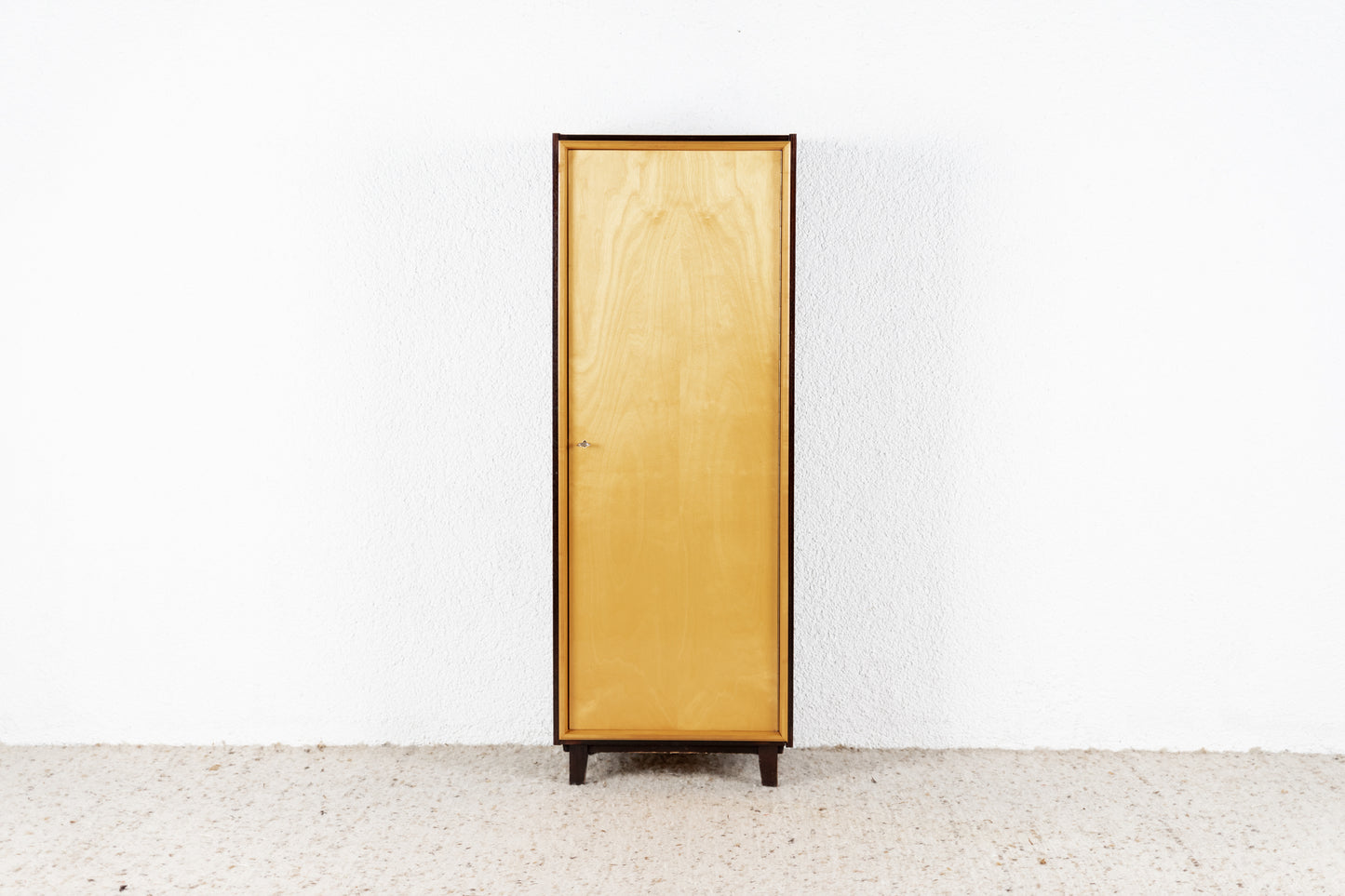Vintage Schrank Holz Kleiderschrank DDR 1960er 60s Kommode Mid Century