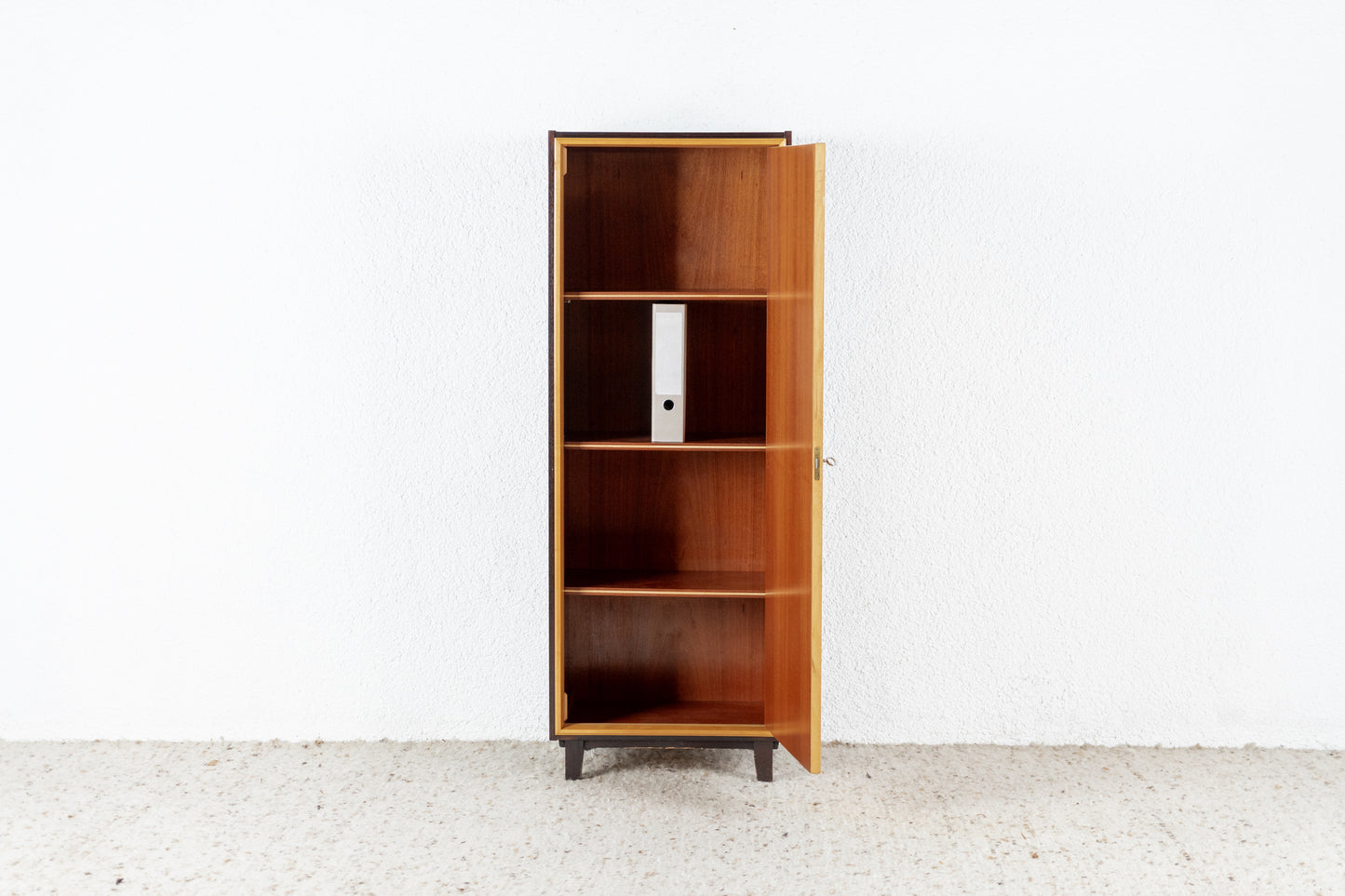 Vintage Schrank Holz Kleiderschrank DDR 1960er 60s Kommode Mid Century