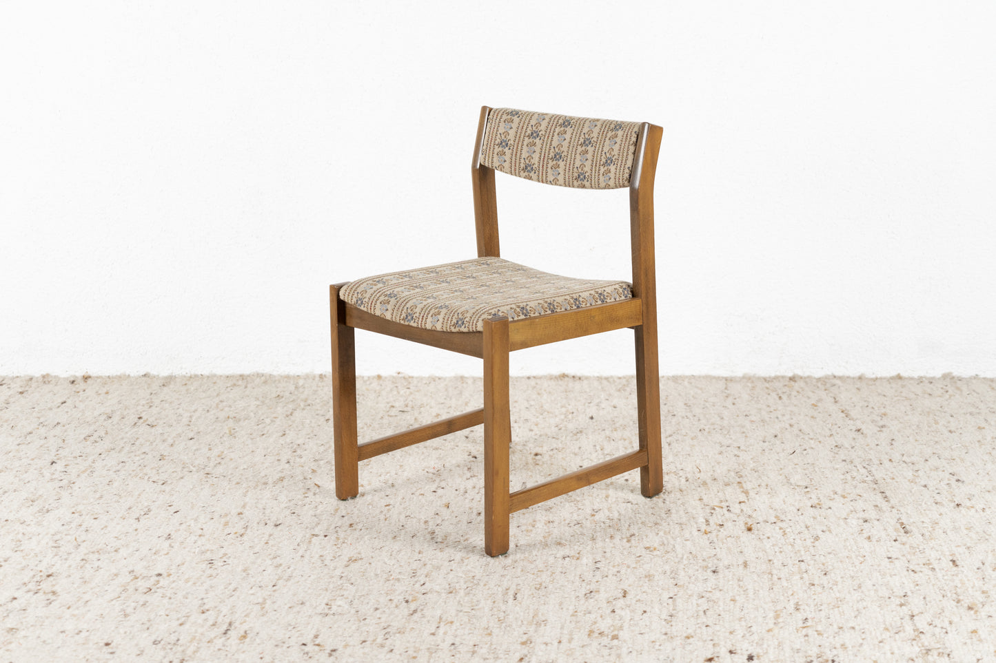 4er Set Vintage Stühle Massivholz Blumenmuster Küche Esstisch Stuhl