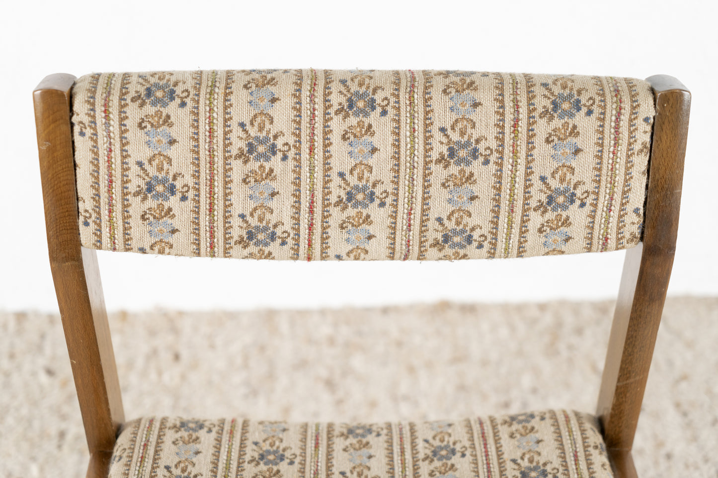 4er Set Vintage Stühle Massivholz Blumenmuster Küche Esstisch Stuhl