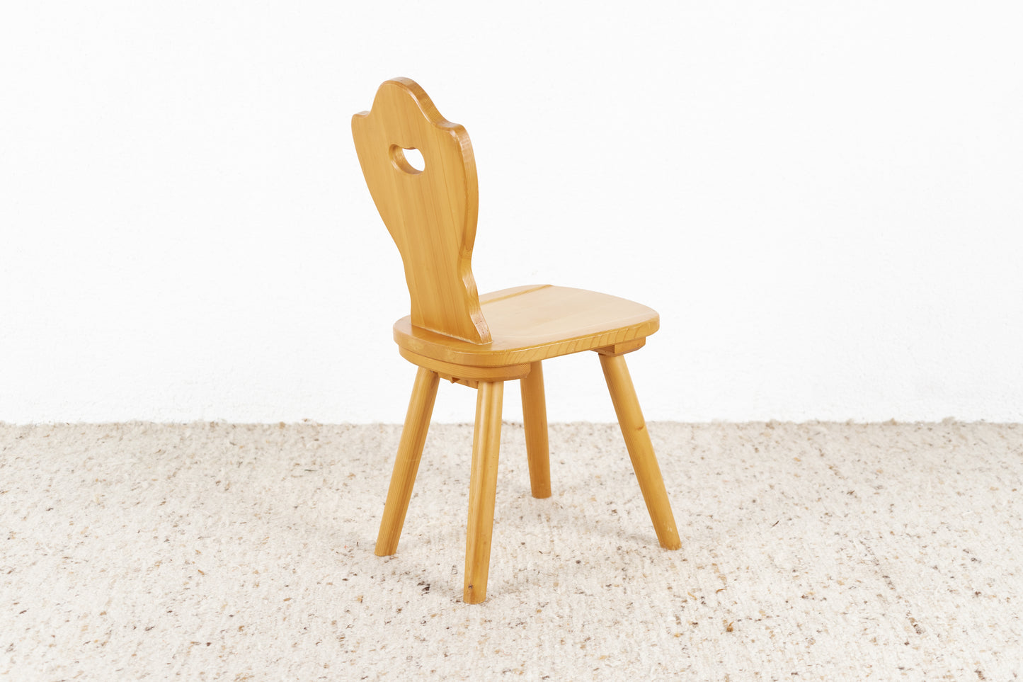 Vintage Stuhl Bauernstuhl Landhaus Massivholz Esstisch Küche Holz