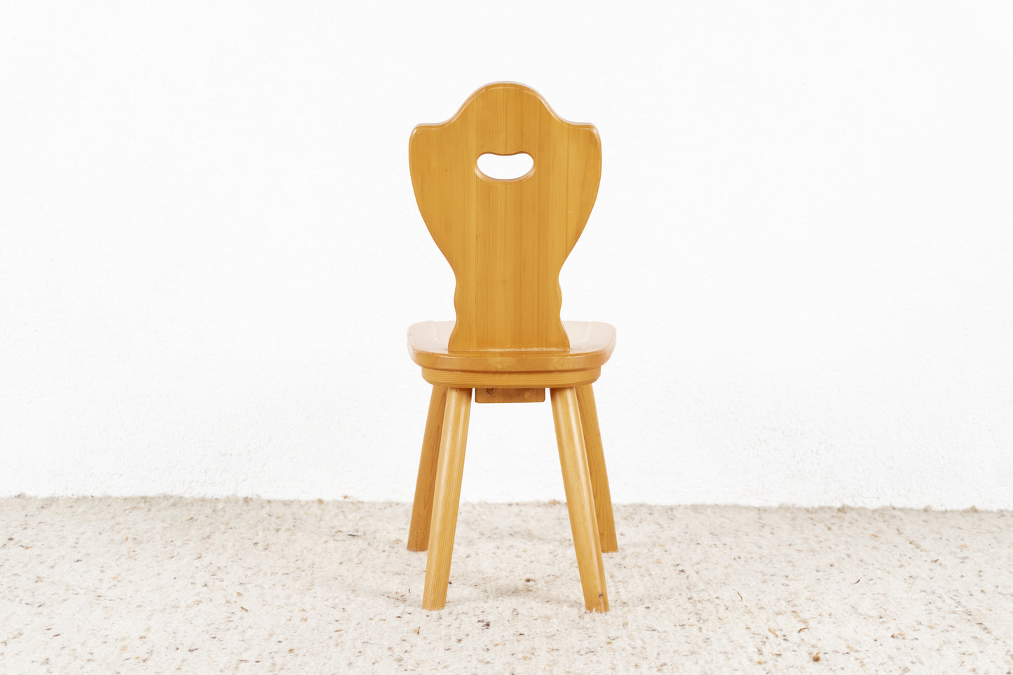 Vintage Stuhl Bauernstuhl Landhaus Massivholz Esstisch Küche Holz