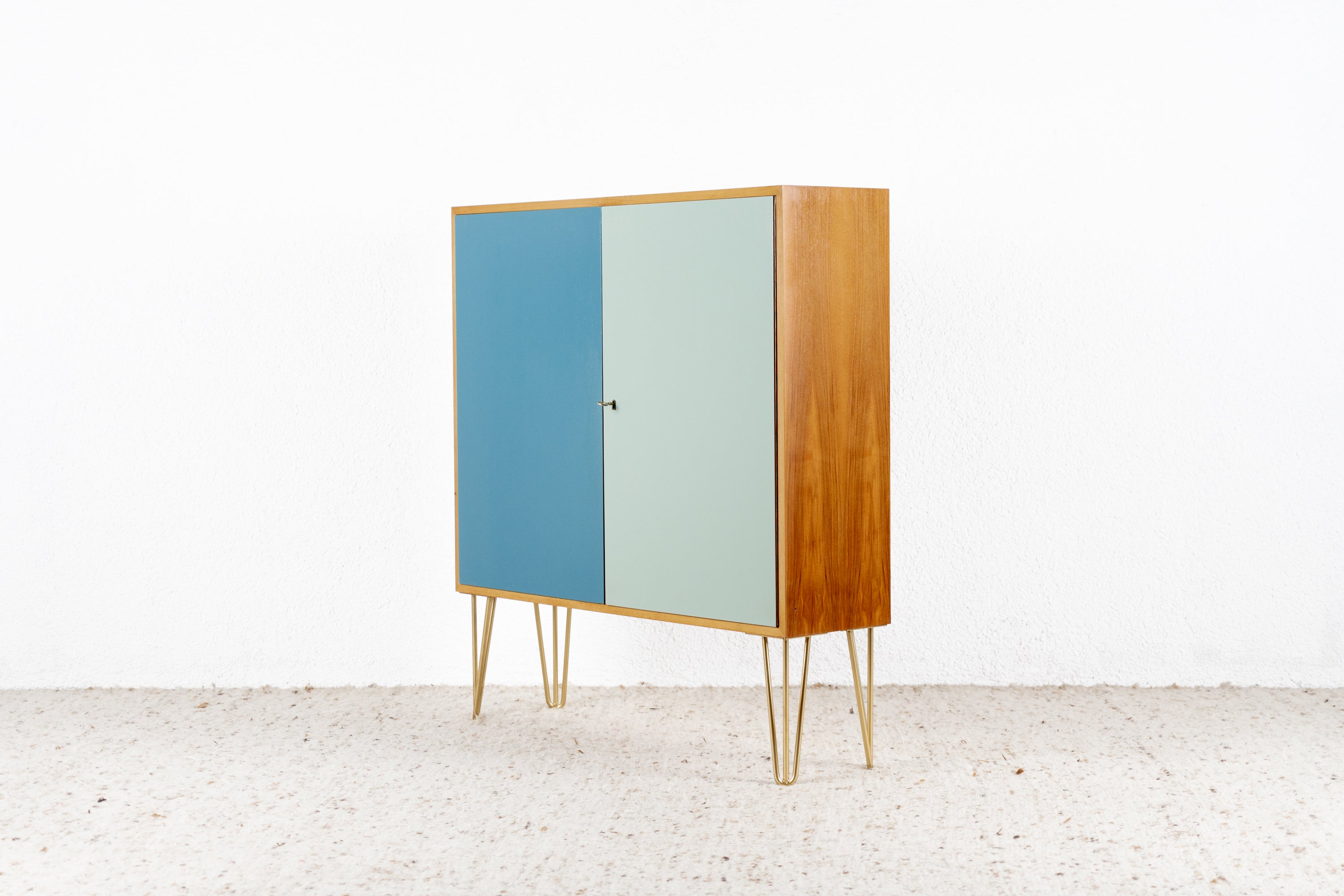 Vintage Kommode Sideboard Schrank Holz Nuss Mid Century 60s – Renz and ...