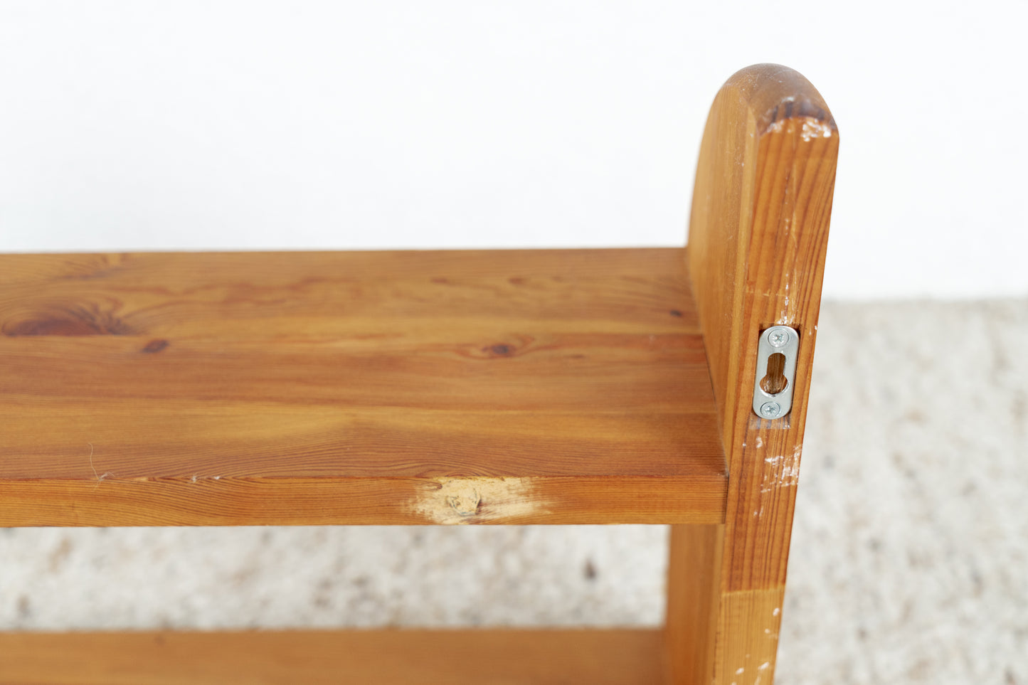 Vintage Regal Wandregal Bücherregal Holz