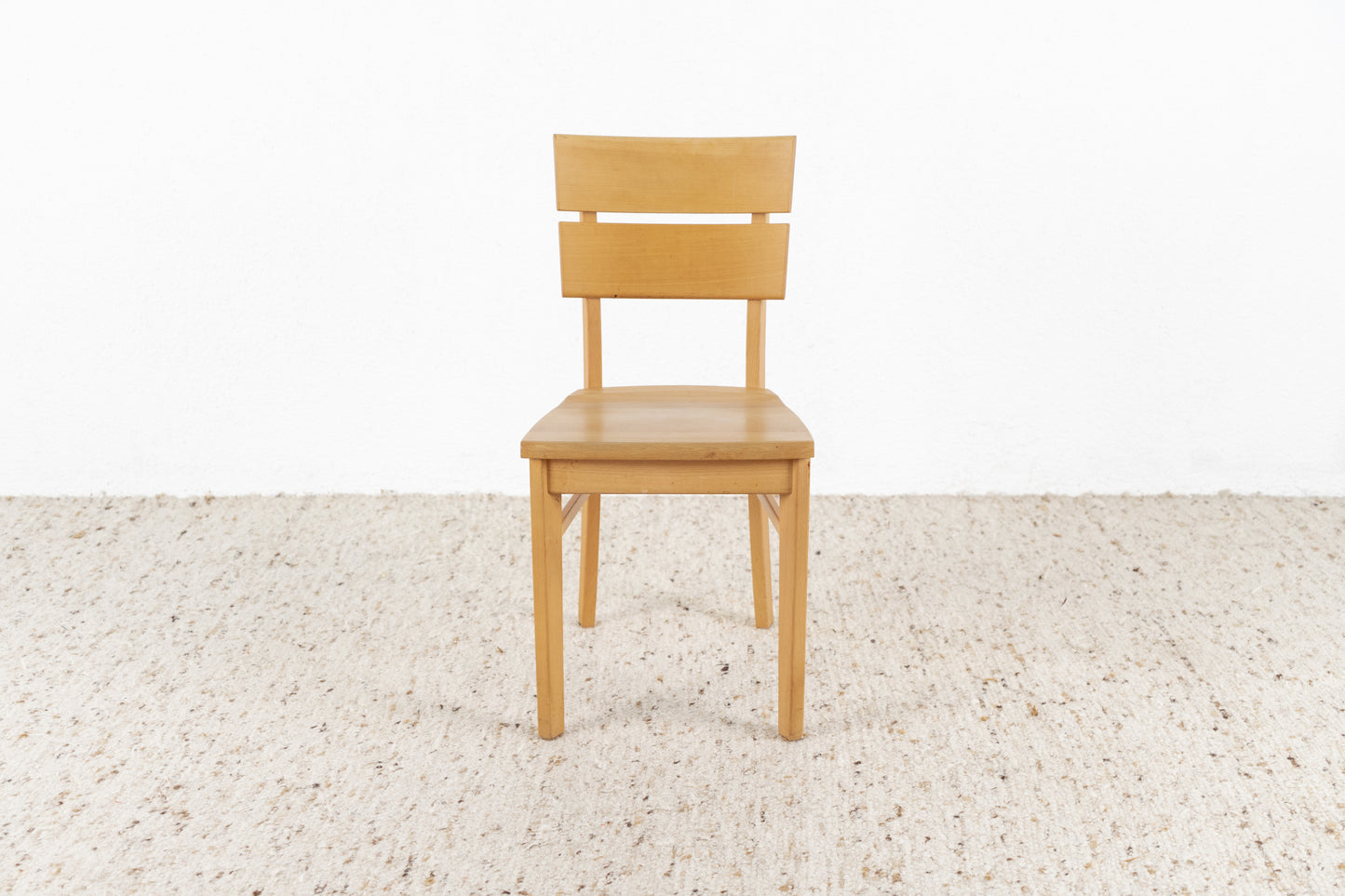 Vintage Stuhl Massivholz Buche Esszimmer Küche