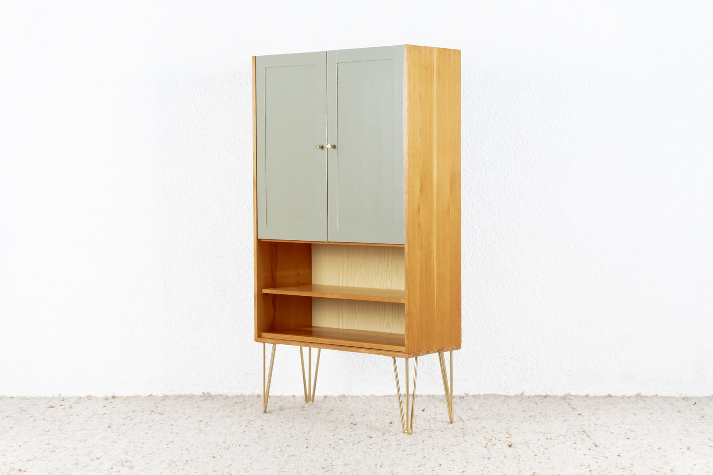 Vintage Schrank Kommode Regal Holz Kleiderschrank