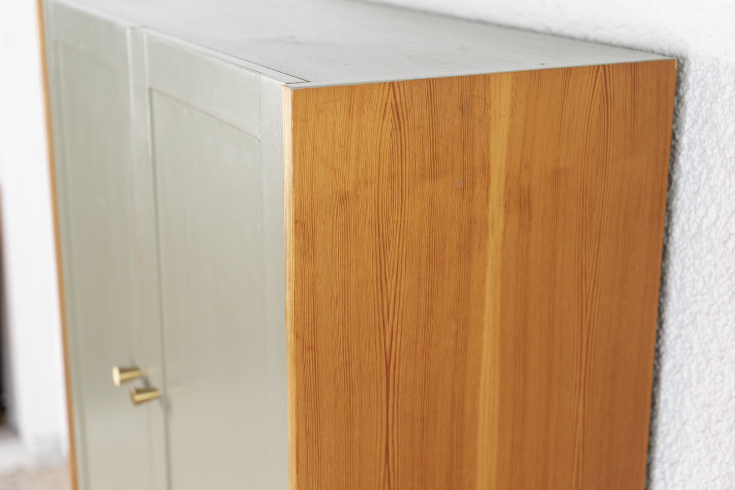 Vintage Schrank Kommode Regal Holz Kleiderschrank