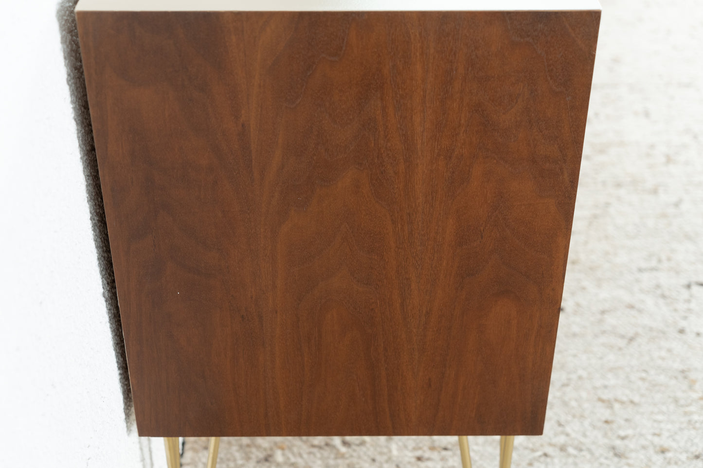 Vintage Kommode Sideboard Schrank Holz Nuss Mid Century 1960er 60s