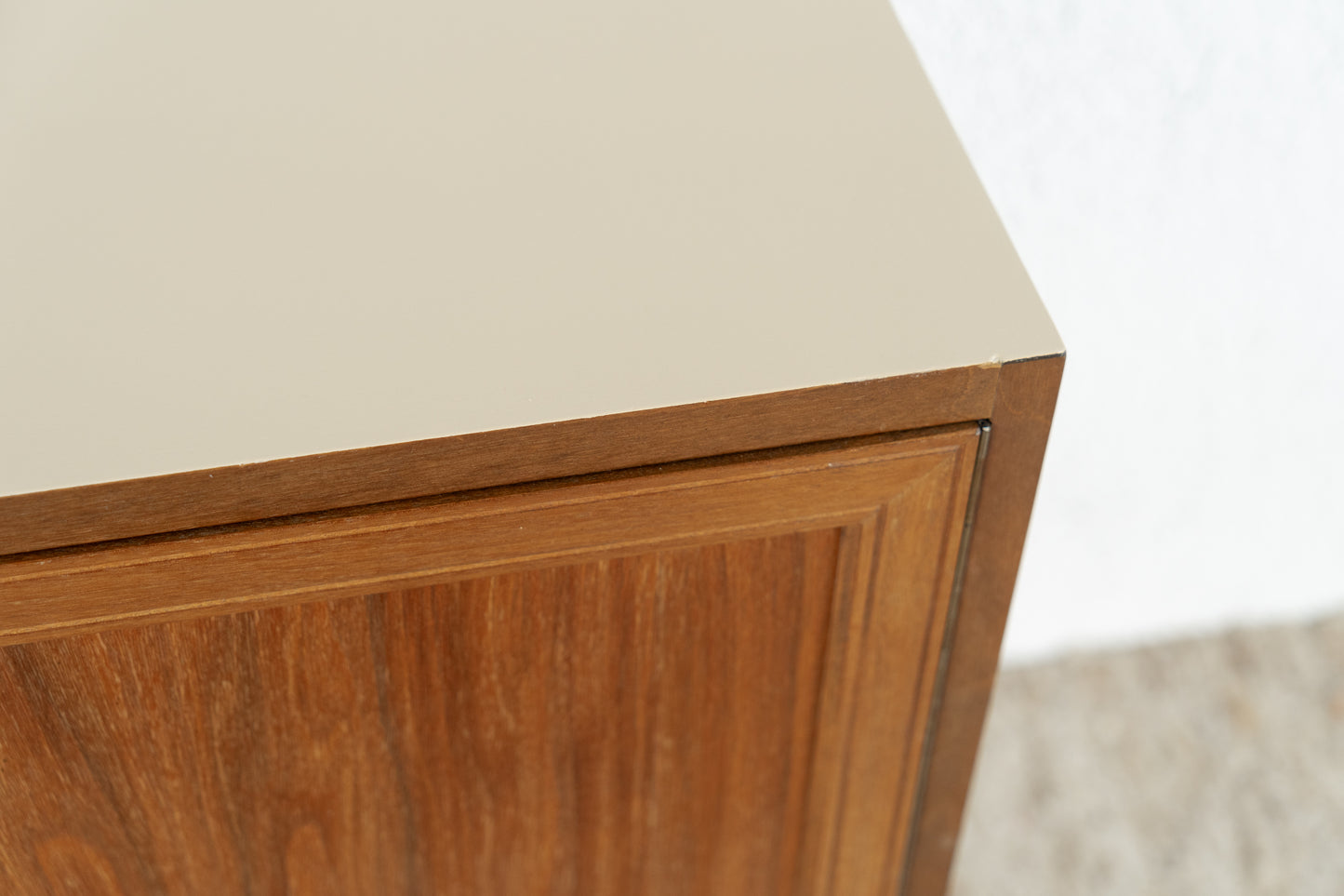 Vintage Kommode Sideboard Schrank Holz Nuss Mid Century 1960er 60s