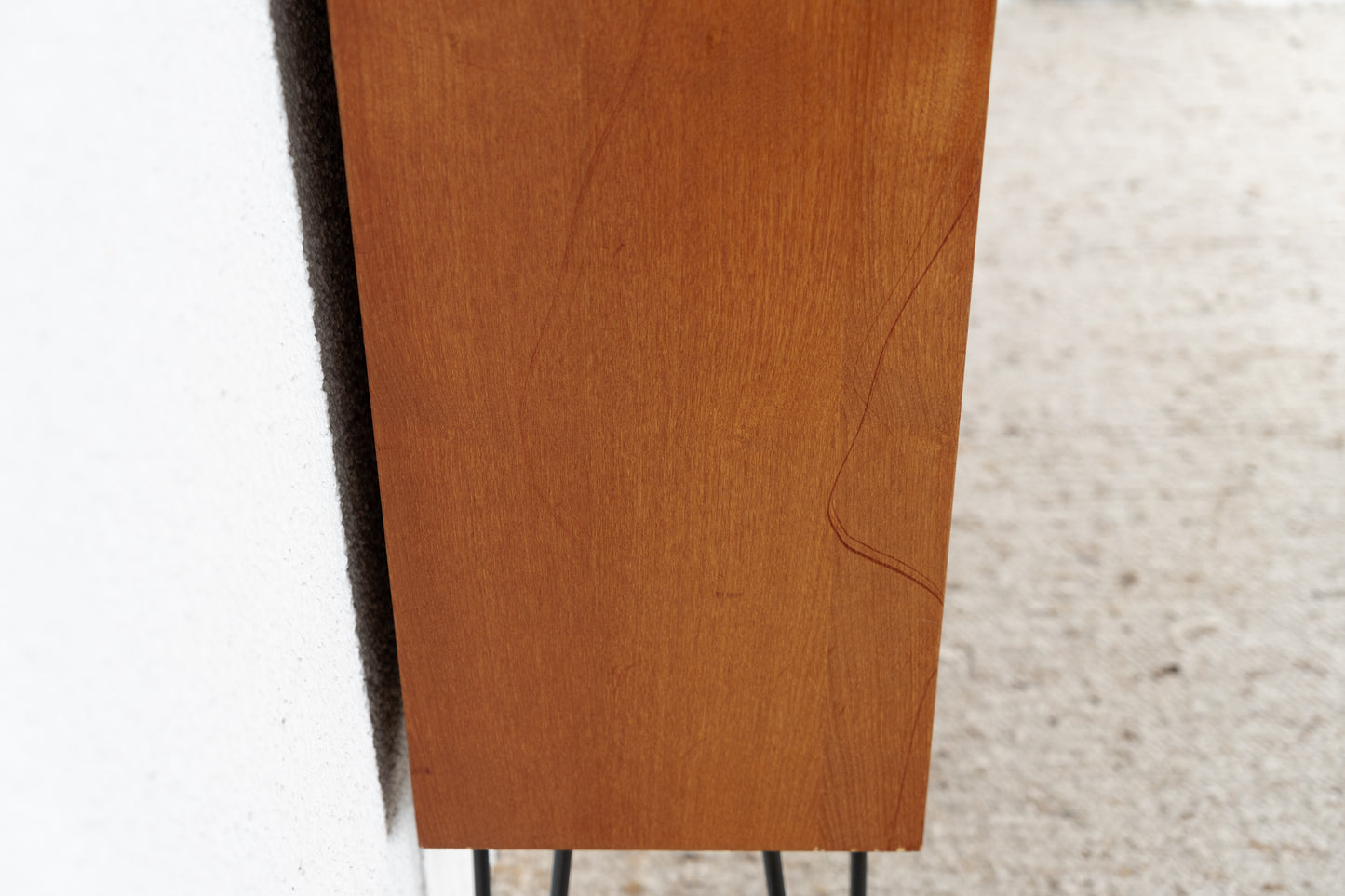 Vintage Sekretär Kommode Schrank Holz Mid Century Teak Schwarz Mid Century